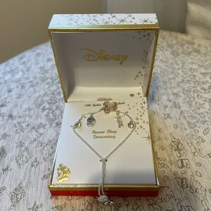 14k Gold Plated Disney Bracelet “Never Stop Dreaming”